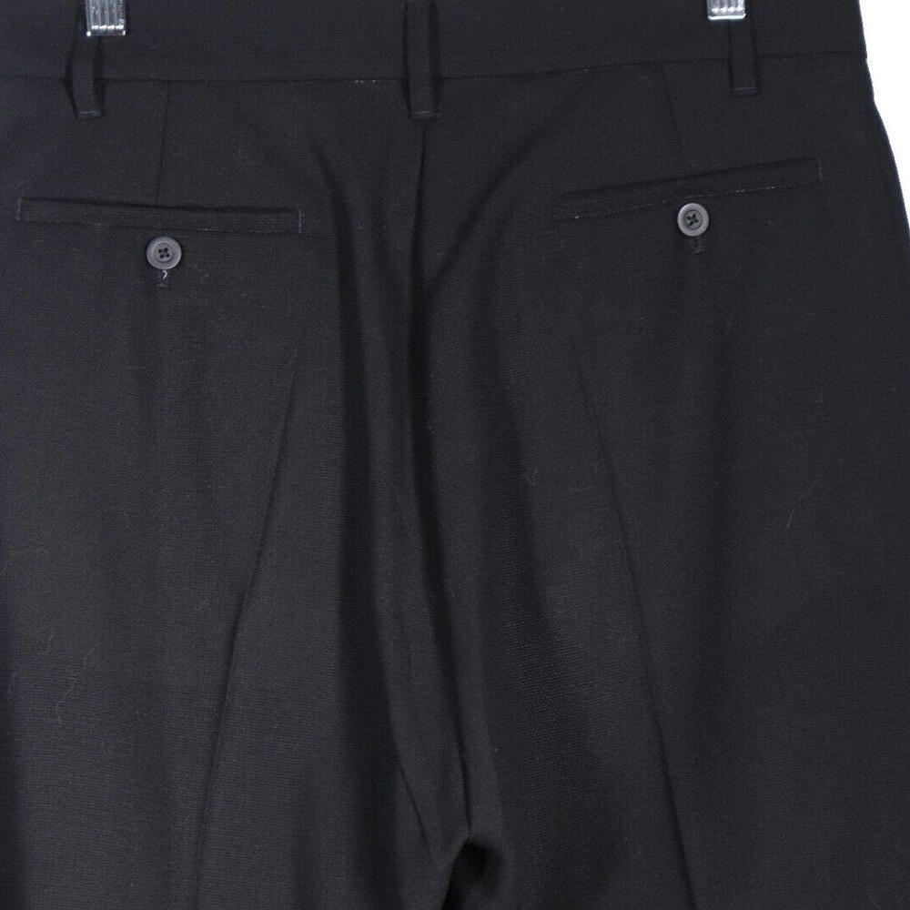 Rick Owens Women's Size 6 Black Cropped Trousers Pants Dress High Rise 100% Wool - Picture 8 of 15